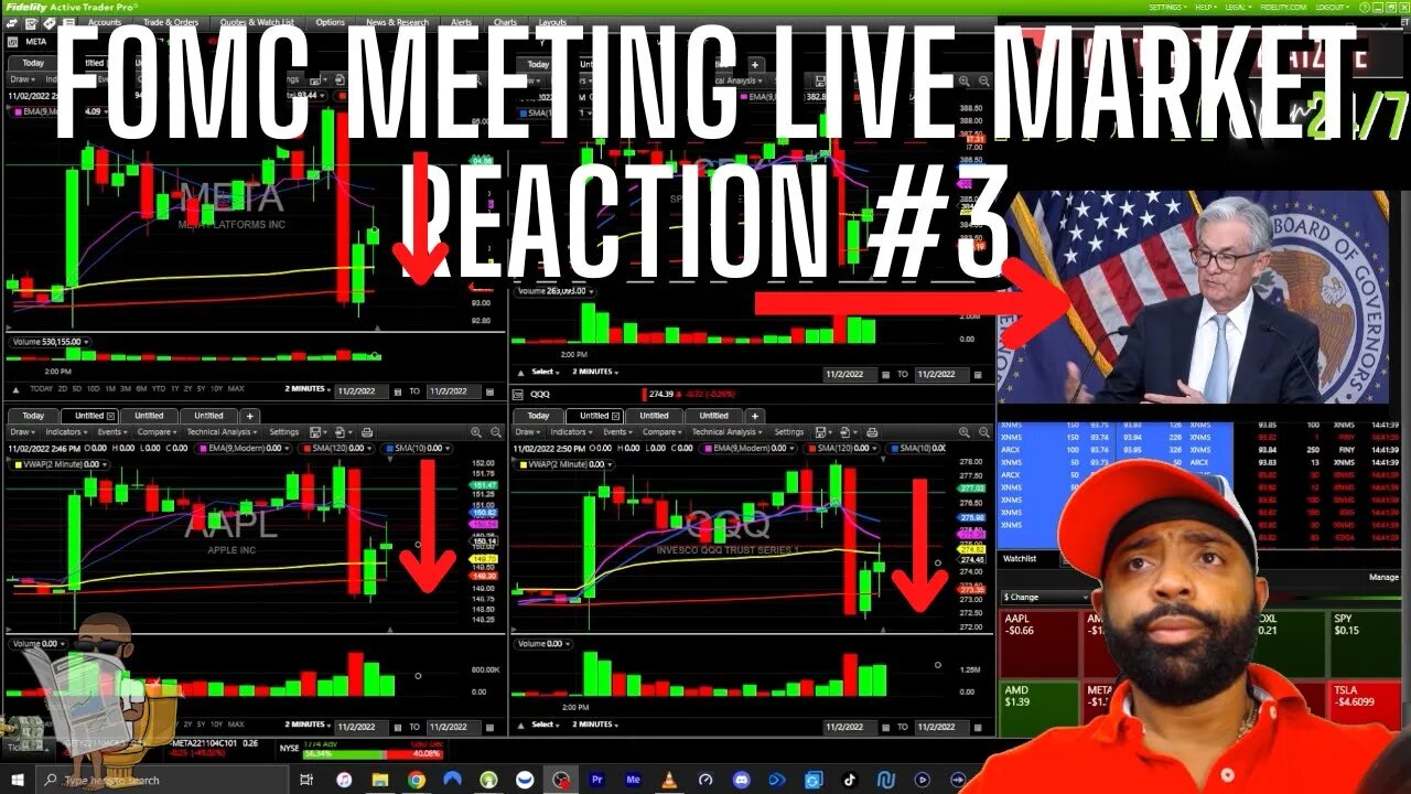 FOMC LIVE MARKET REACTION FINANCE SOLUTIONS STREAM CLIPS #3