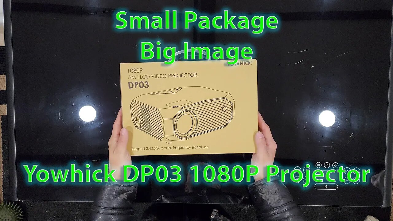 Small Projector - Big Image - Yowhick 1080P Projector