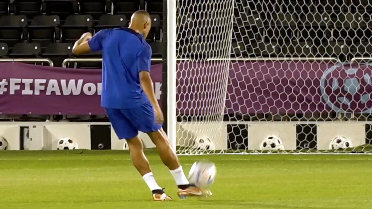 Kylian Mbappe and France train day before HUGE World Cup Quarter-Final match against England