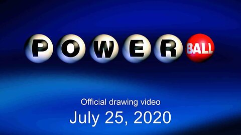 Powerball drawing for July 25, 2020