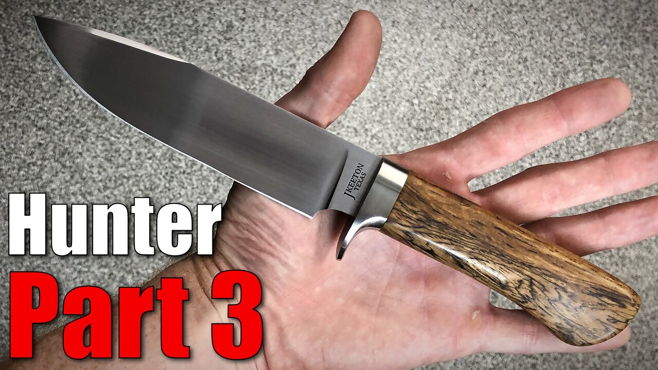 My June Hunter - Knife Making - Part 3/3 - FINISHED 🙌