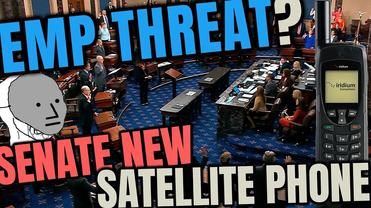 🏦50 US Senators issued NEW Satellite Phones - Does this allude to a Future EMP Warning?🤯