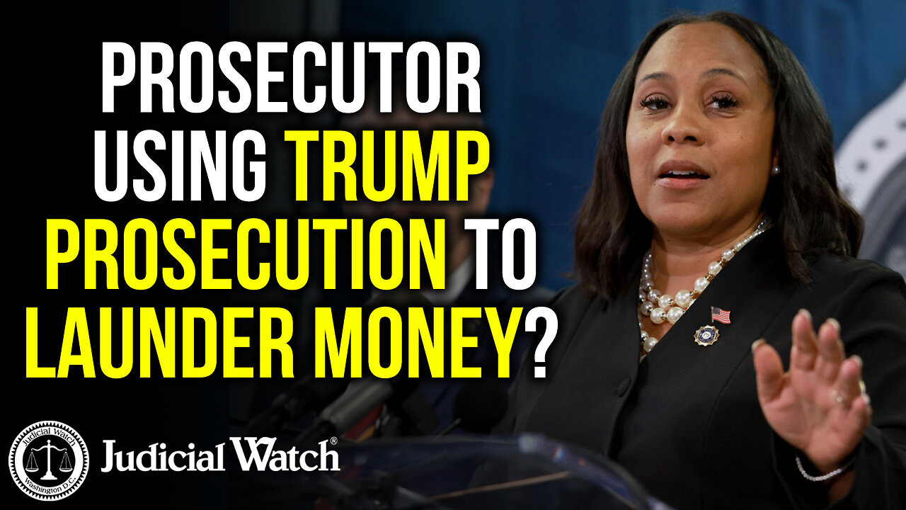 Prosecutor Using Trump Prosecution to Launder Money?