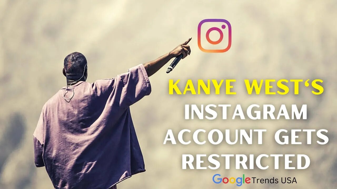 Instagram Restricts Kanye West's Account