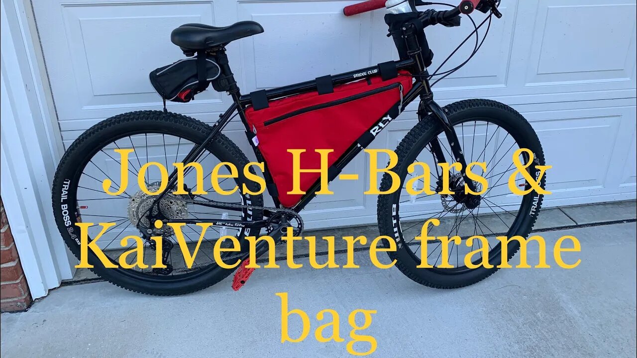 Jones H-bars, KaiVenture bags Frame bag, Surly Bridge Club - excellent day for a ride