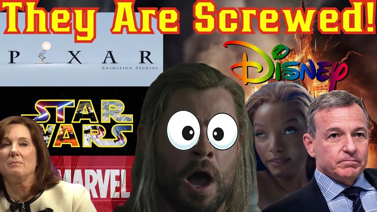 Disney Gets Desperate! More Shows CANCELED! Stock COLLAPES! | Star Wars, Marvel, Pixar, MCU