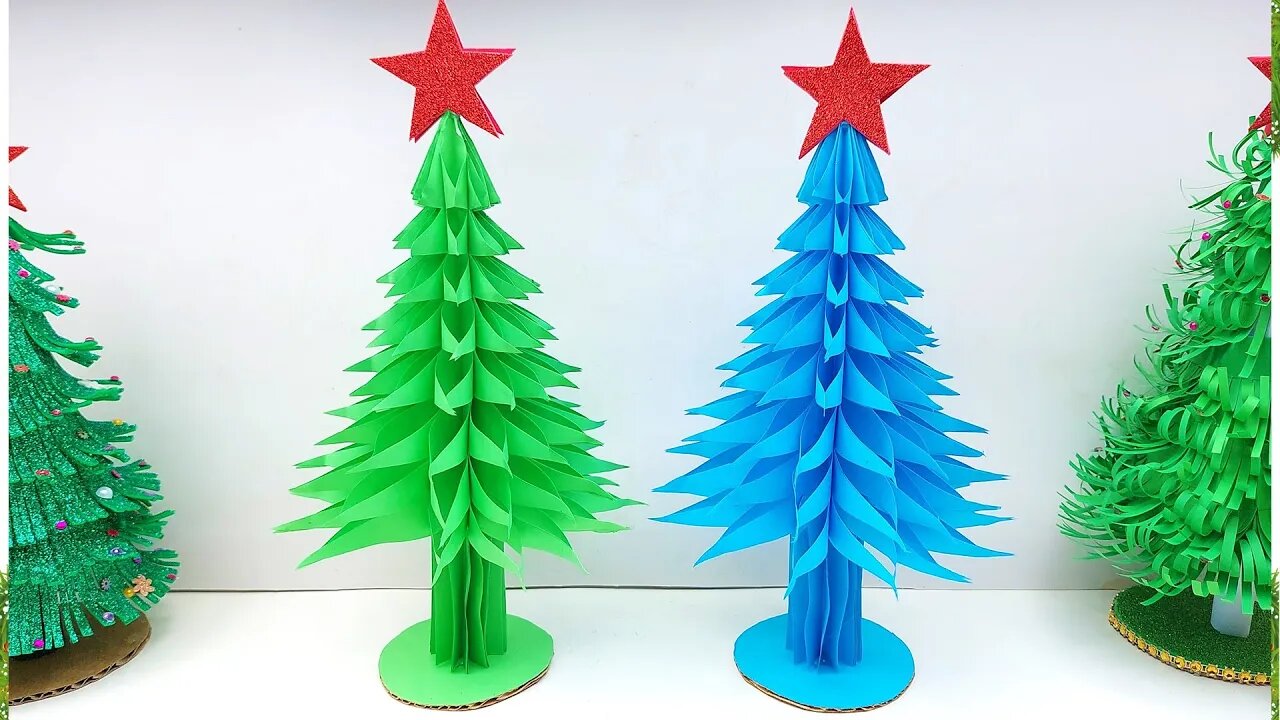 DIY: How to Make Christmas Tree Step by Step | Christmas Crafts Idea | Easy Paper Crafts