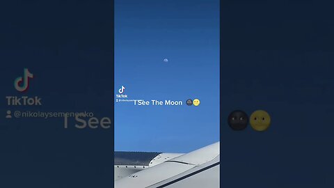 I Can See The Moon Almost From Space