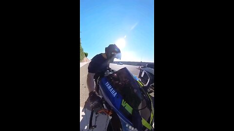 Pulled Over By Motorcycle Cop For Racing #motorcycle