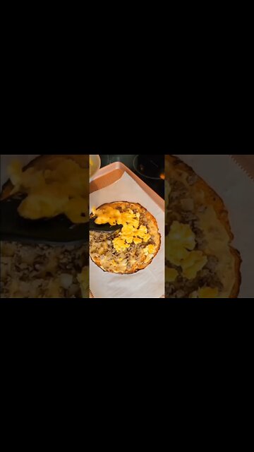 breakfast pizza | easy breakfast pizza | breakfast pizza recipe #Shorts