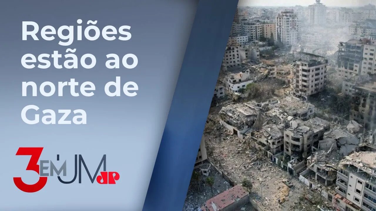 Israel-Hamas: Imagens mostram antes e depois de lugares atingidos pelos ataques