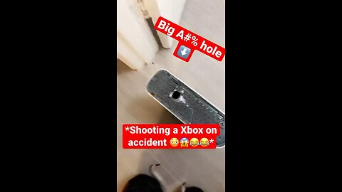 The time I shot a hole in my Xbox 360 with a .40 caliber￼