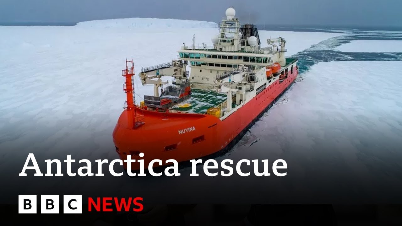 Urgent Antarctica mission to rescue Australian researcher - BBC News