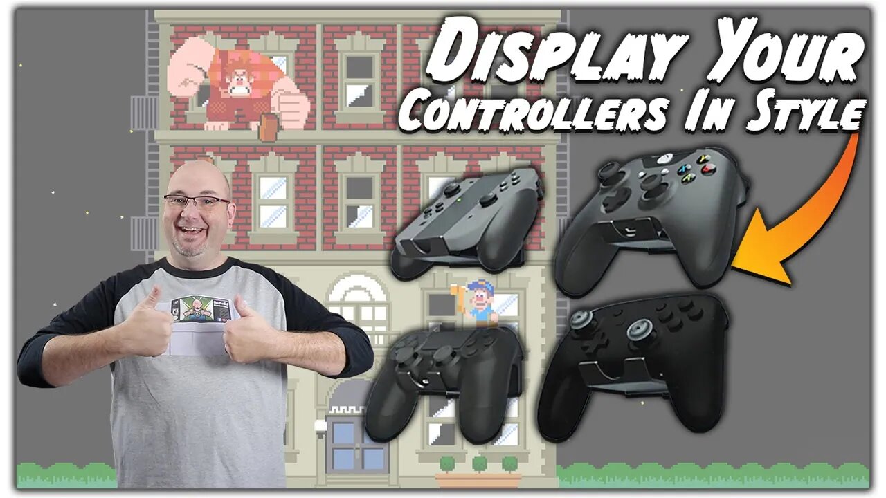 Display Your Controllers In Style with Controller Wall Mounts