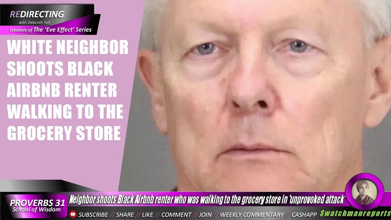 WHlTE Neighbor SH00TS Black Airbnb renter who was walking to the grocery store