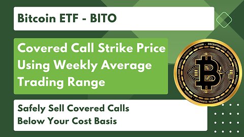 Selling Covered Calls Below Cost Basis Using Weekly Average Trading Range #cashflow #optionstrading