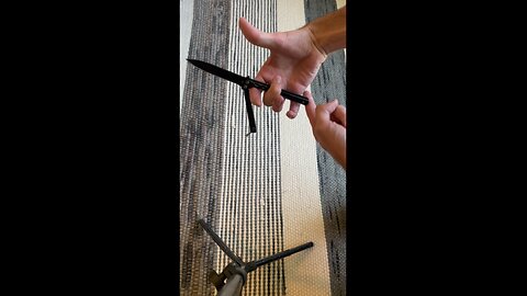 Butterfly Knife Trick basic thumb roll with slo mo