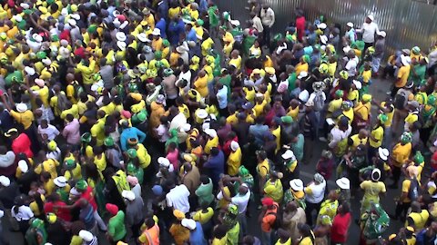 SOUTH AFRICA - Johannesburg - ANC celebrations (videos) (ekM)