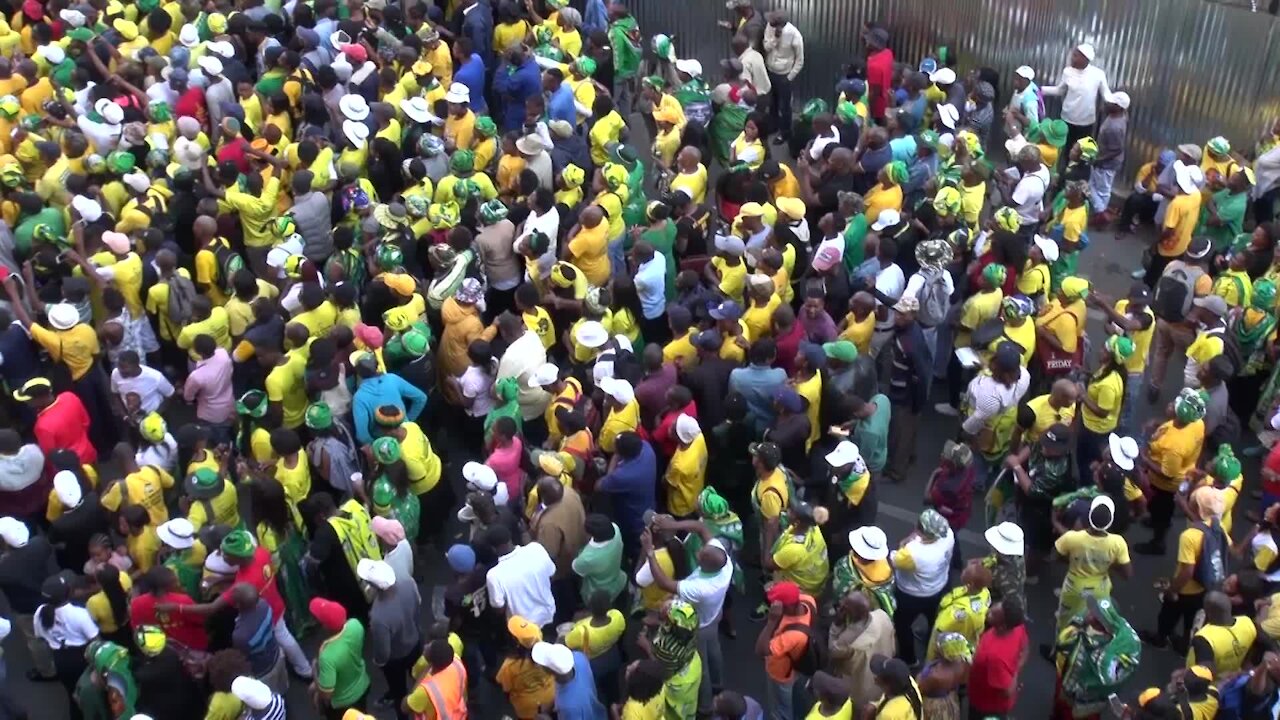 SOUTH AFRICA - Johannesburg - ANC celebrations (videos) (ekM)