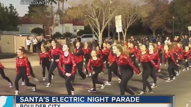 Santa's Electric Night Parade marches through Boulder City