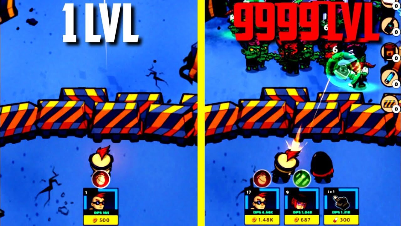 MAX LEVEL in Zombie Defence Gameplay