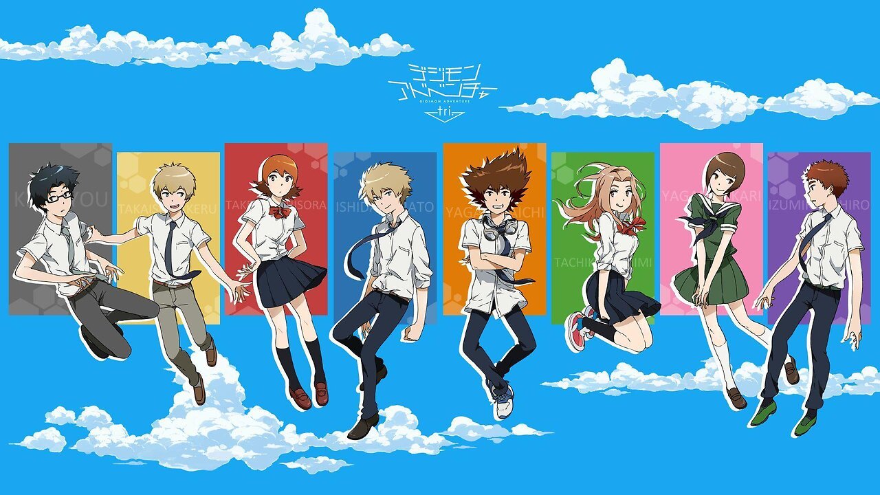 Digimon Tri Opening Butterfly All Cast - FULL