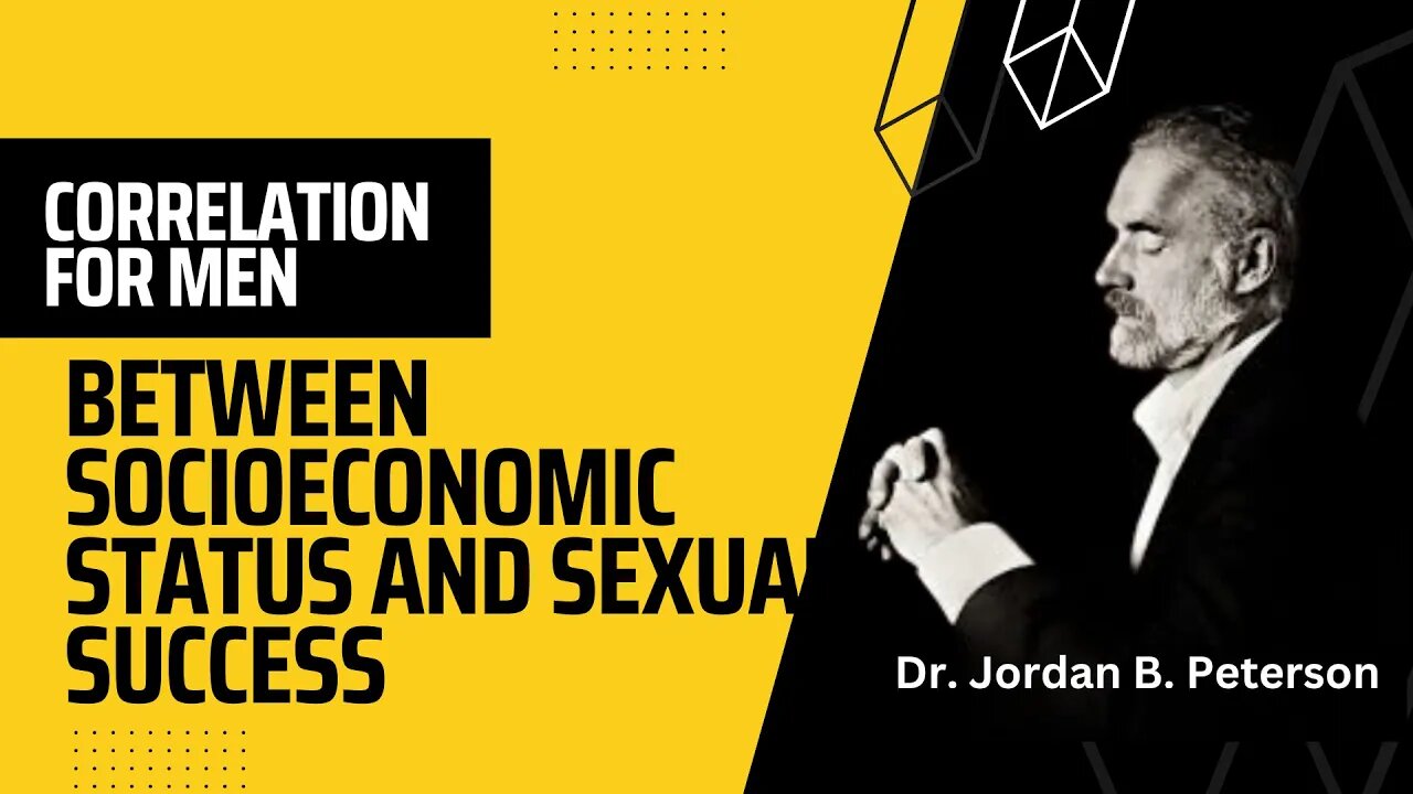 Correlation for men between socioeconomic status and sexual success