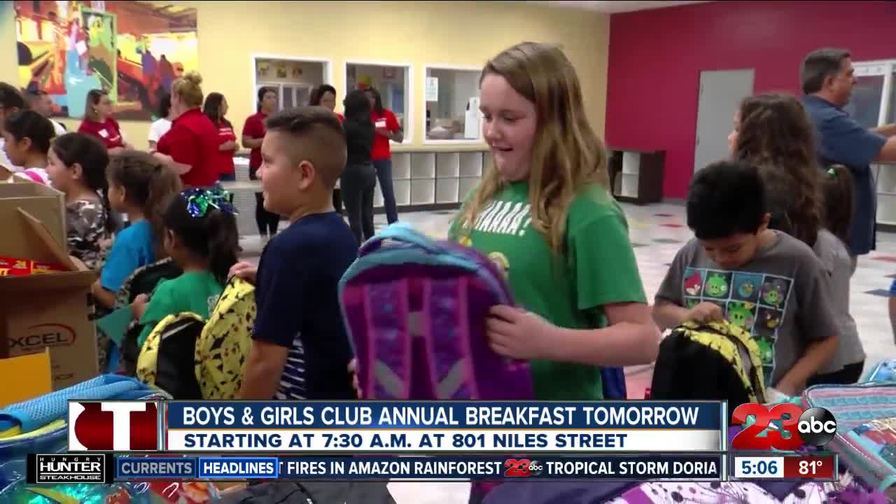 Boys and Girls Club to hold annual breakfast Wednesday