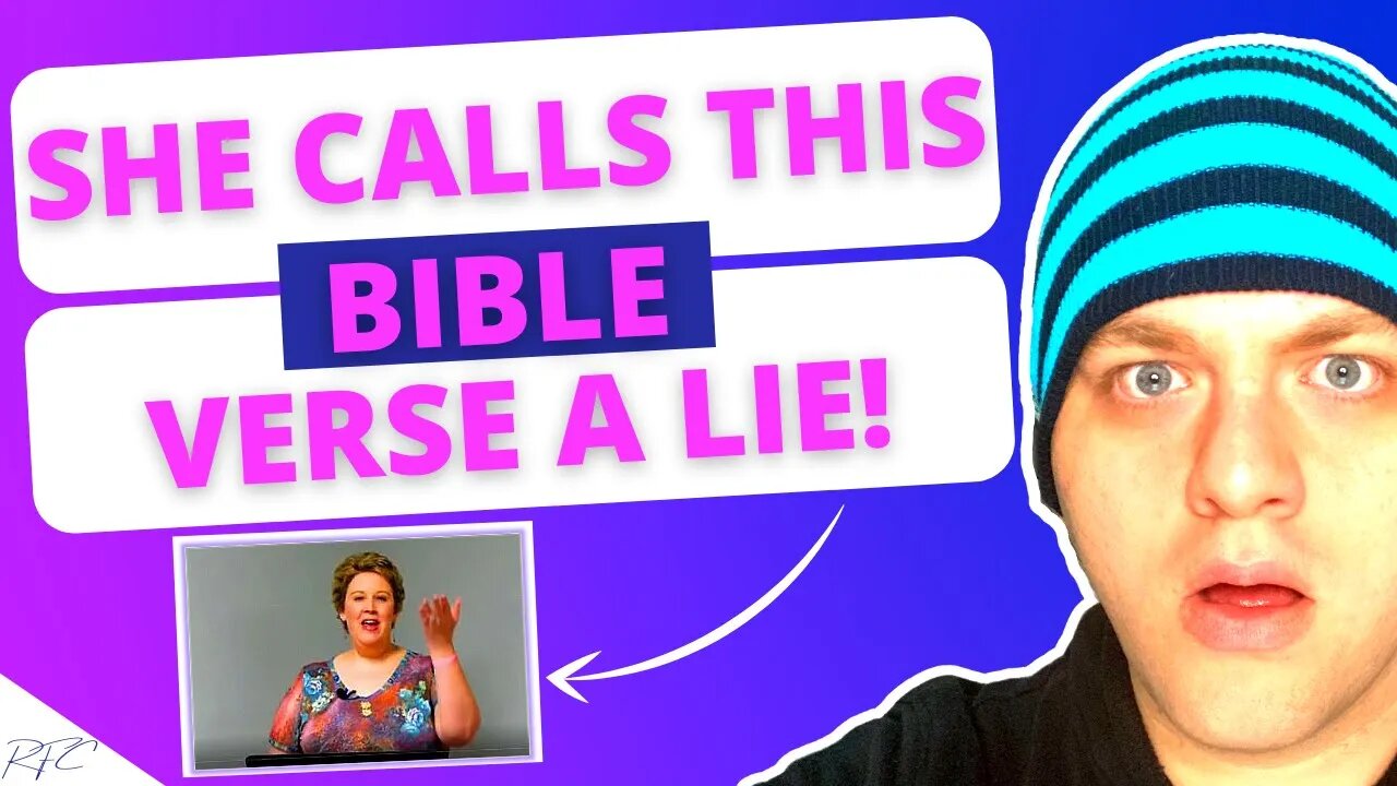 She's a teacher?!?! | Reacting to Cherie Beltram's Sermon on Eternal Security