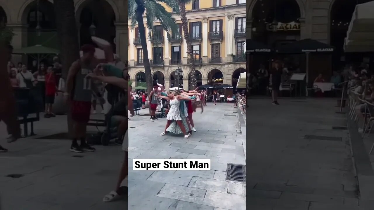 Super Stunt Man doing His tHing 😹😹😹😹 #shorts #viral #youtubeshorts #subscribe #subscribe #reels