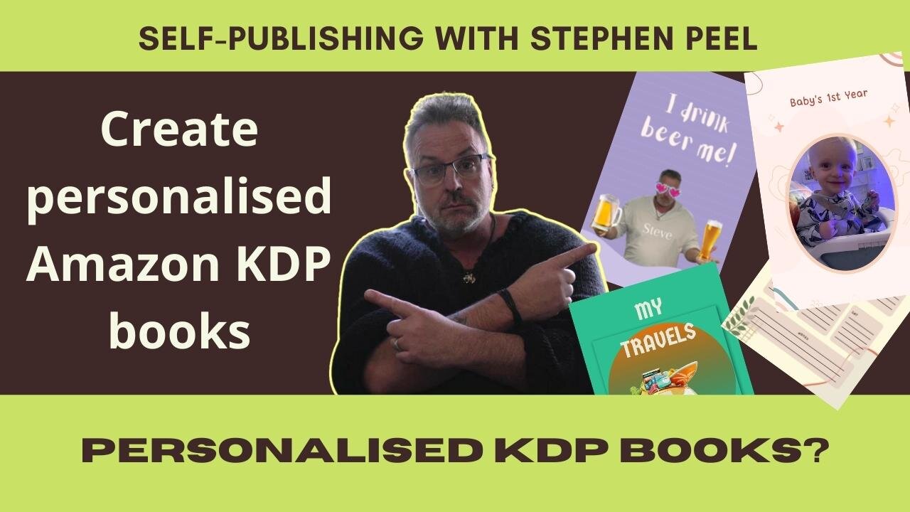 Create personalised Amazon KDP books for local businesses, clubs, families, and much more.