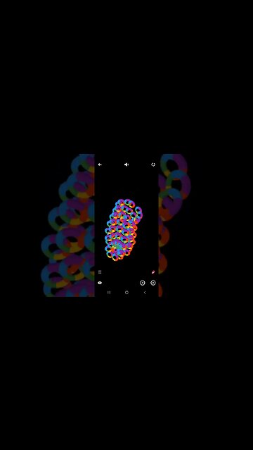 Tangle app on Android: chain ball #2