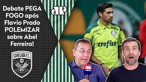 "Você JURA POR DEUS que vai FALAR ISSO?" Flavio POLEMIZA sobre Abel Ferreira, e DEBATE FERVE!