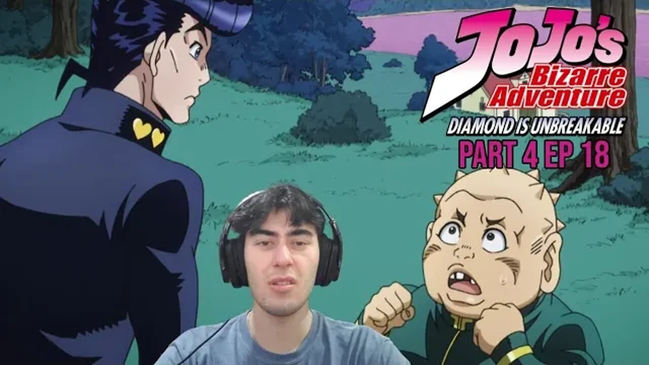 Dumb Rollie Pollie | JJBA Part 4: Diamond is Unbreakable Ep 18 | REACTION