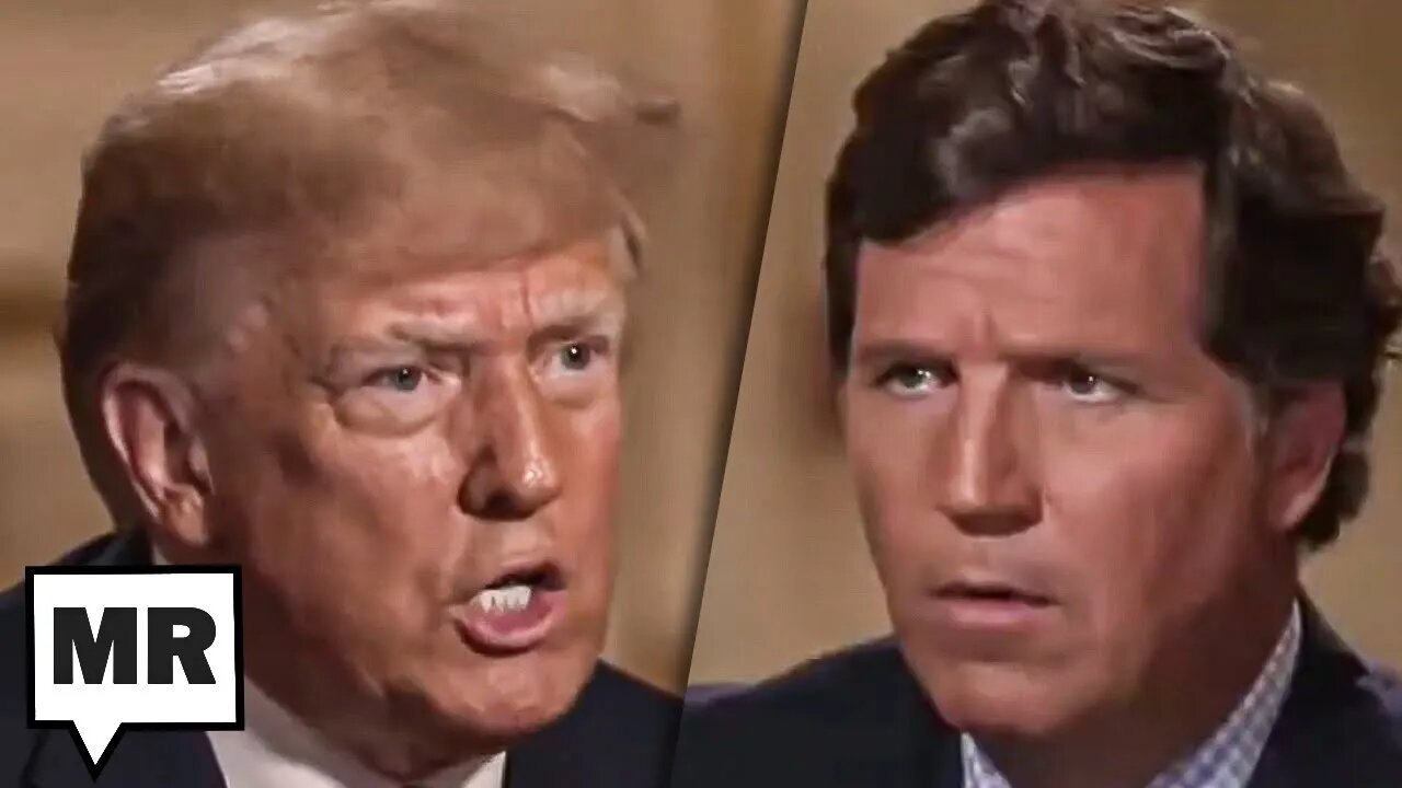 Trump’s Unhinged Ramblings Leave Tucker Almost Speechless During Fox News Interview