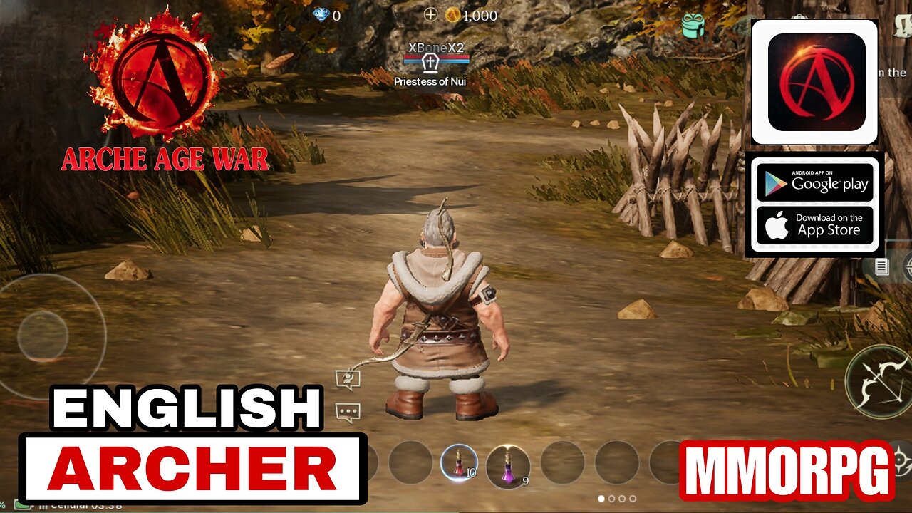 Arche Age War Gameplay Archer MMORPG For Android/ios 2024