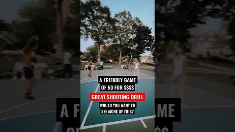 Best Shooting Drill w/ Friends! A Game Called 50 #basketball #1v1 #shooting #hartleybasketball