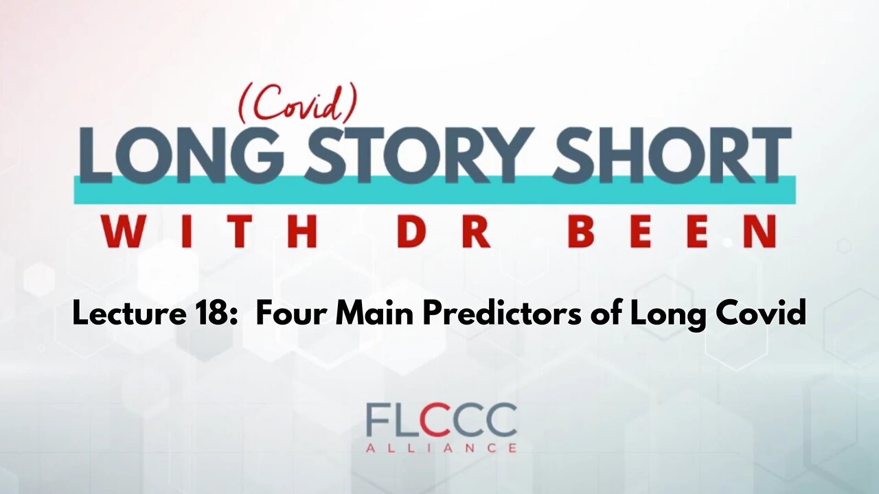 LSS Episode 18: Four Main Predictors of Long COVID