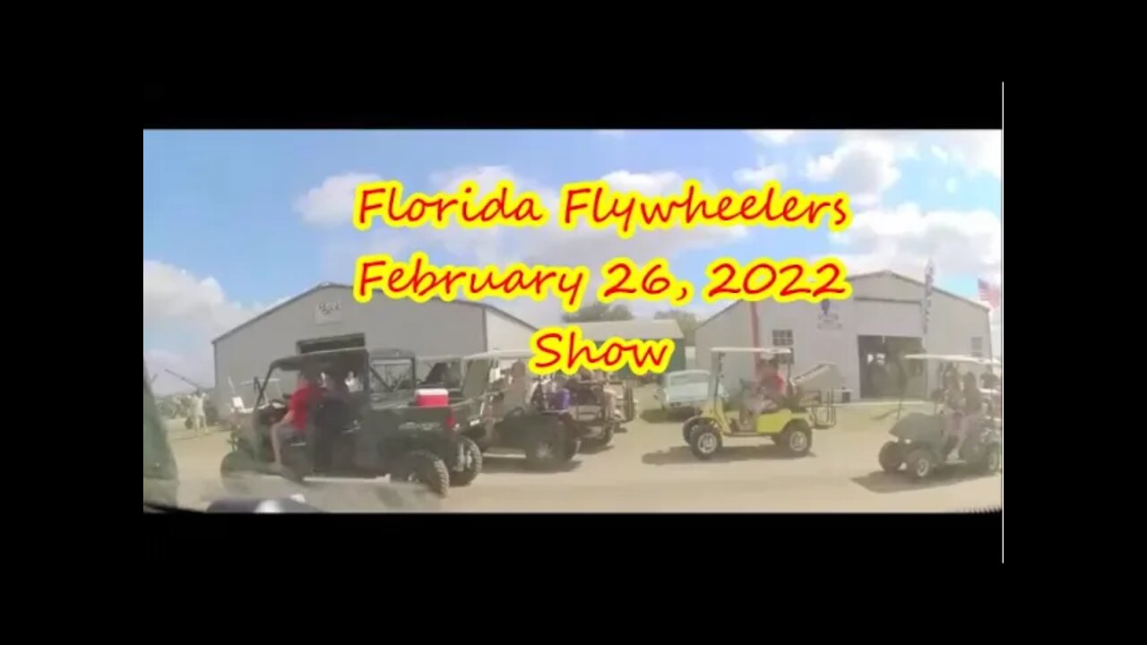 The Mack & Ford Buildings at The Florida Flywheelers on the last day of the February 2022 show.