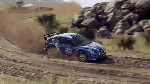 DiRT Rally 2 - Replay - Ford Focus RS Rally 2007 at Valle de los puentes a la inversa