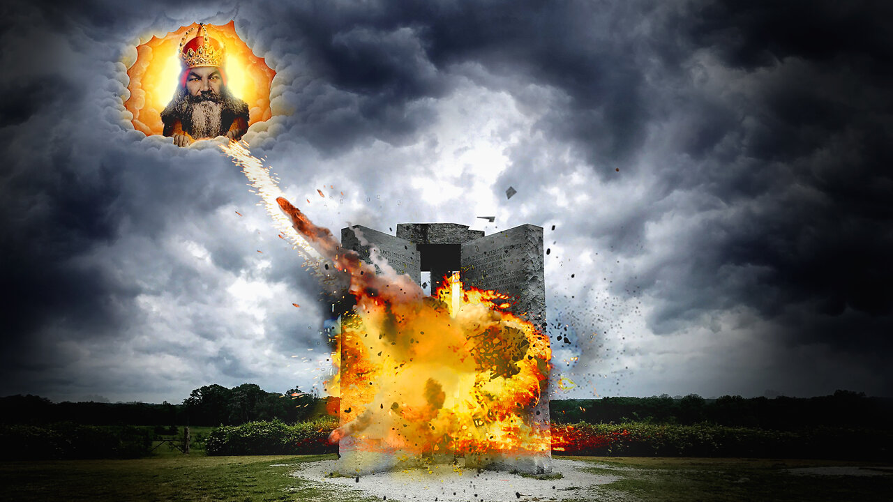Georgia Guidestones Go BOOM BOOM