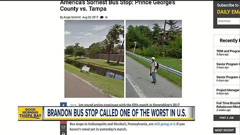 Bus stop in Brandon nominated as one of the 'sorriest bus stops' in the county