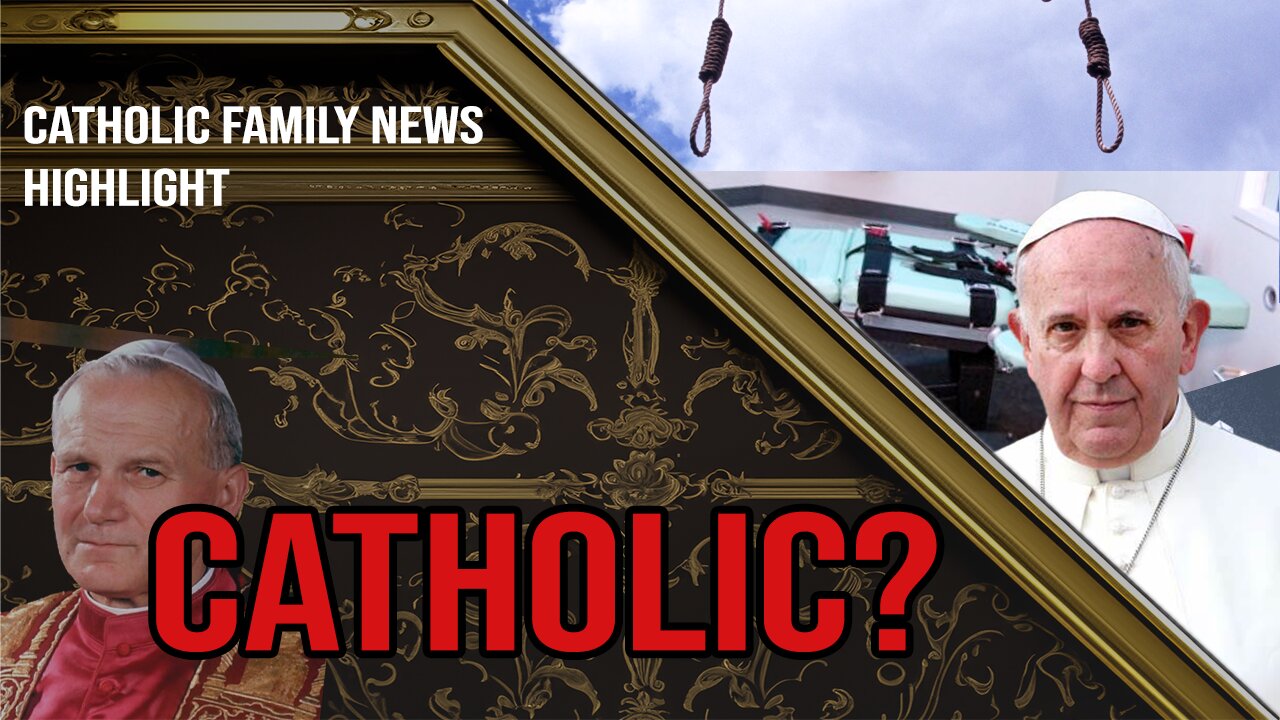 Is the Death Penalty Catholic?