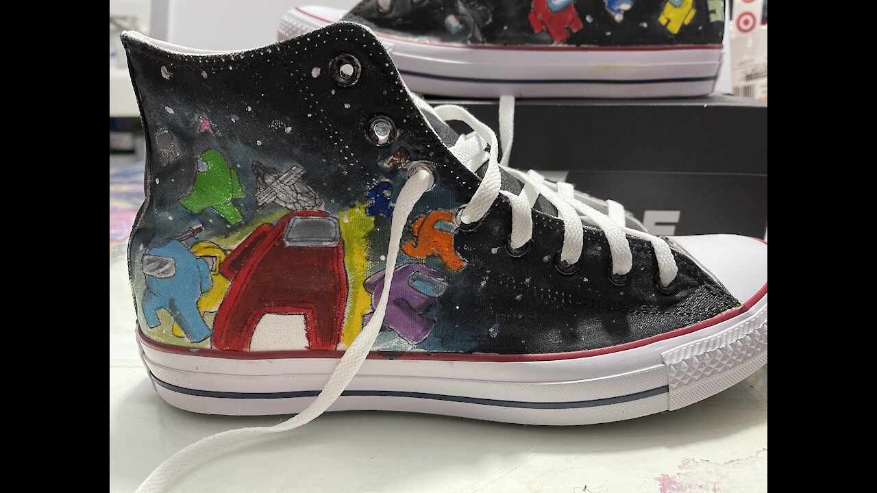 Among Us-Al's Custom Shoes