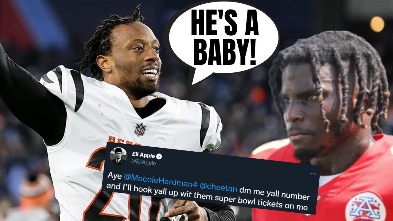 Tyreek Hill RESPONDS After Eli Apple Shades Him On Twitter Following Bengals Win Over Chiefs