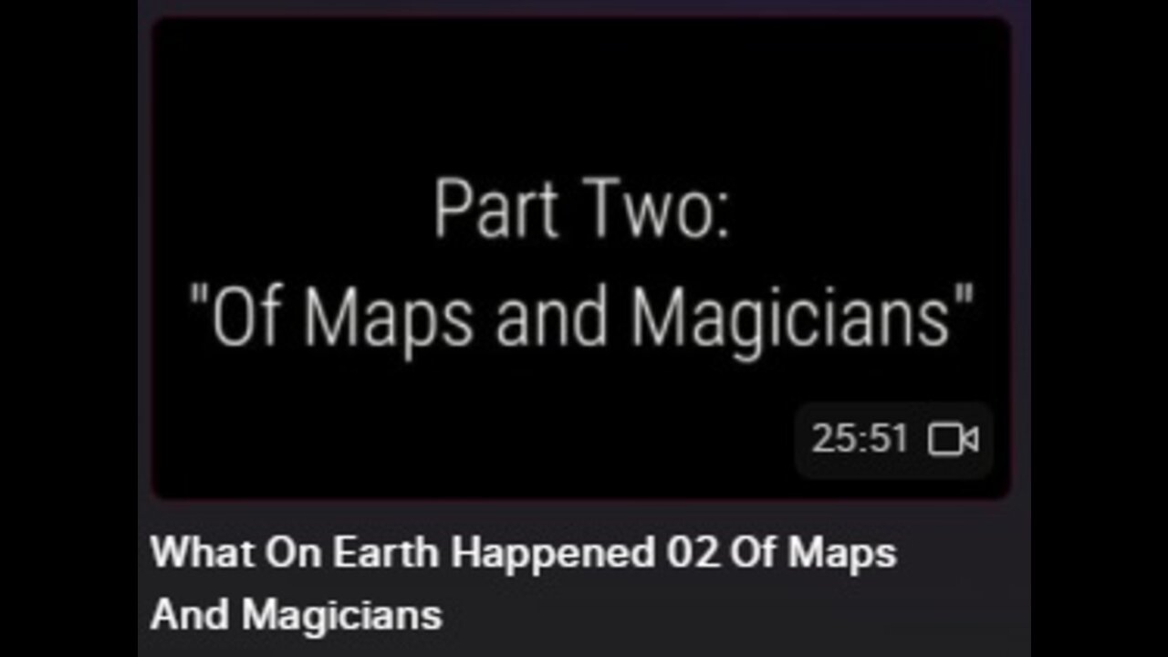 What On Earth Happened 02 Of Maps And Magicians