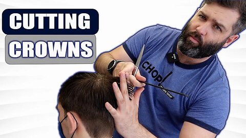 3 ways to Cut the Crown of a Mans Hair
