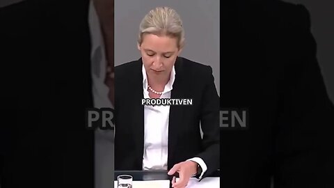 Deutschland geht zugrunde! Alice Weidel