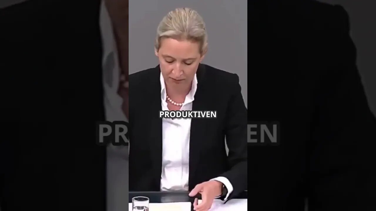 Deutschland geht zugrunde! Alice Weidel
