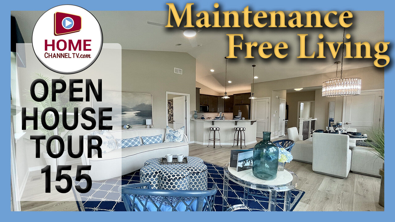 Touring 4 NEW MAINTENANCE-FREE Single Family Homes in Johnsburg, IL